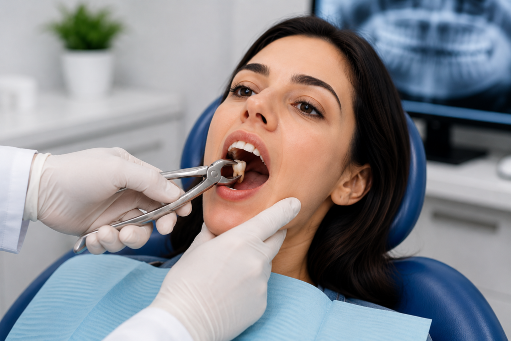 Tooth extraction treatment in Baner at Darshil Dental Care
